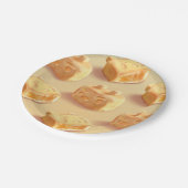 ananas papieren bordje (Gekanteld)