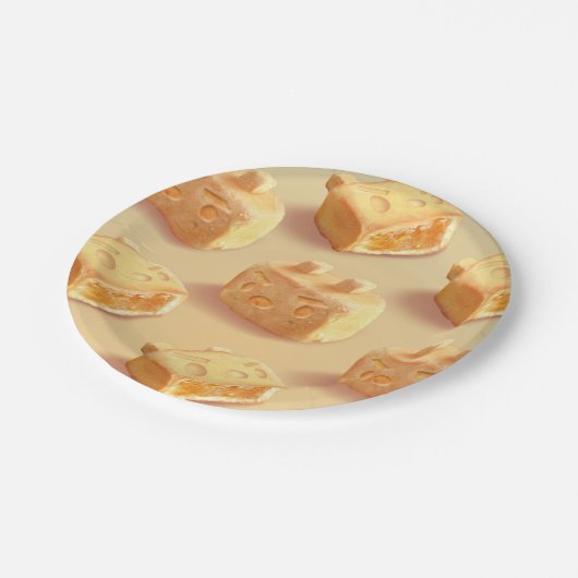 ananas papieren bordje (Gekanteld)