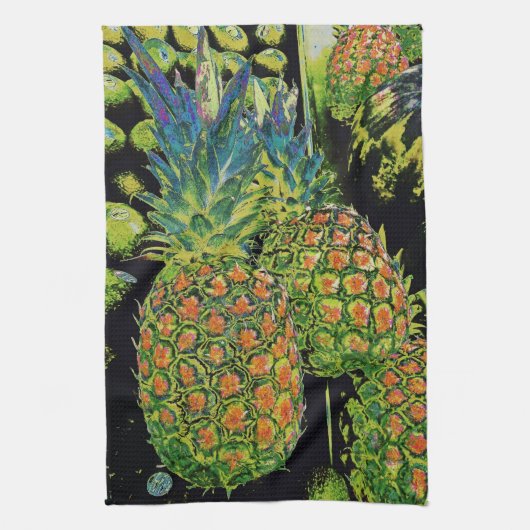 ananas paradijs handdoek (Verticaal)