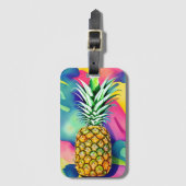 ananas Paradise Bagagelabel (Voorkant (verticaal))