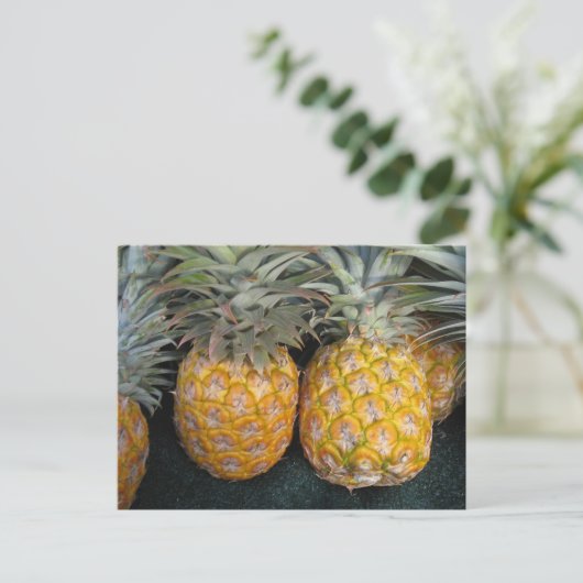 ananas Paradise Briefkaart (Staand voorkant)