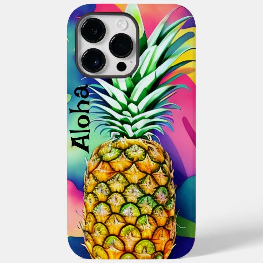 ananas Paradise Case-Mate iPhone Case (Achterkant)