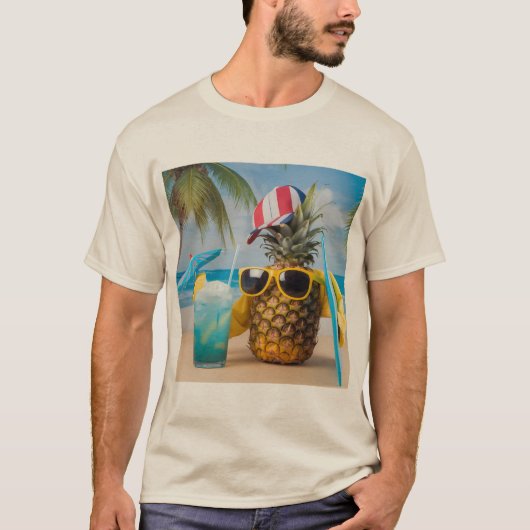 ananas Partij T-Shirt (Voorkant)