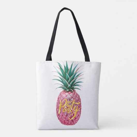 ANANAS PARTY CANVAS TAS (Achterkant)