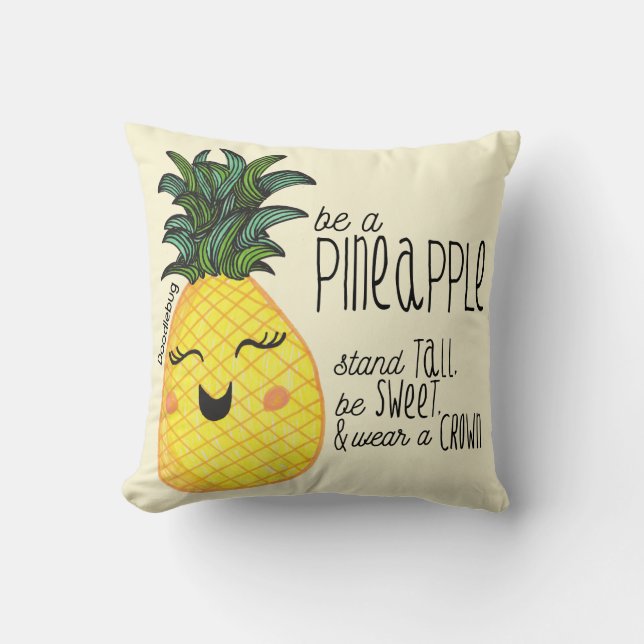 ananas Pillow Kussen (Voorkant)