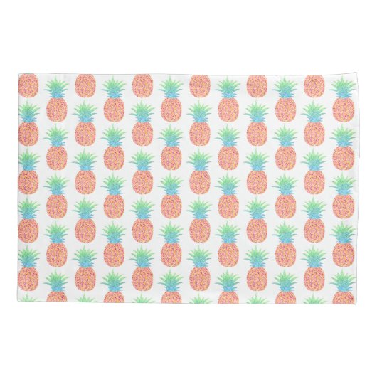 ananas Pillowcase Kussensloop (Achterkant)