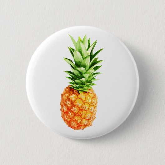 Ananas Pin Button (Voorkant)