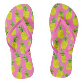 Ananas Pink Teenslippers (Voetbed)