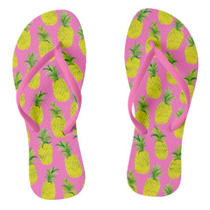 Ananas Pink Teenslippers