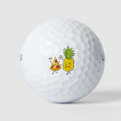 Ananas pizza golfballen (Voorkant)
