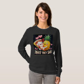 Ananas Pizza T-shirt (Voorkant volledig)