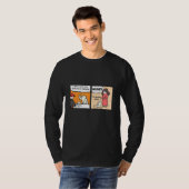ananas pizza t-shirt (Voorkant volledig)