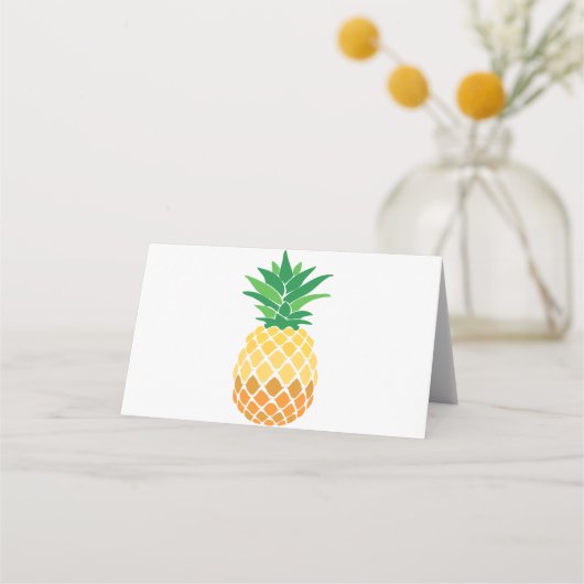 ananas plaatskaartje (Voorkant)