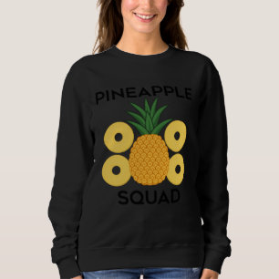 Ananas plakjes Ironische Tropische Vrucht Trui