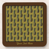 Ananas Plastic Onderzetters (Voorkant)