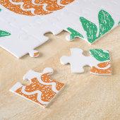 Ananas Play: Leuk Patroon Verrukking. Legpuzzel (Zijkant)