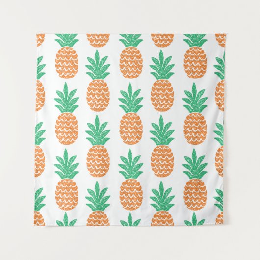 Ananas Play: Leuk Patroon Verrukking. Wandkleed (Voorkant)