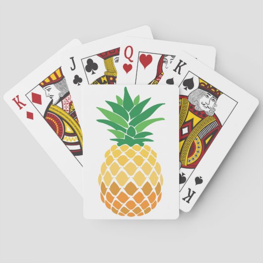 ananas pokerkaarten (Achterkant)