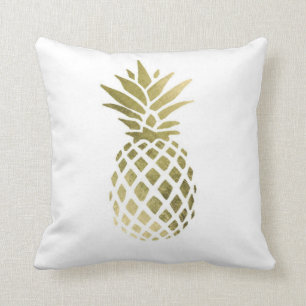 Ananas Polyester Sierkussen 16 x 16 inch