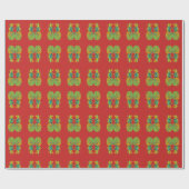 Ananas Pop Art Cadeaupapier (Vlak)