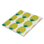 Ananas Pop Doodle Art Tegeltje (Zijkant)