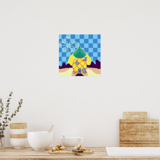 Ananas Poster (Keuken)