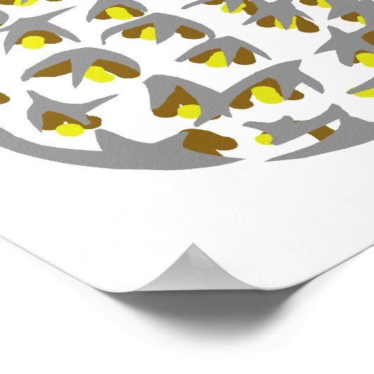 ananas poster (Hoek)