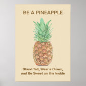 ananas poster (Voorkant)