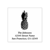Ananas print aangepaste rubber adres stempels (Afrduk)
