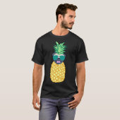 ananas pug 192 t-shirt (Voorkant volledig)
