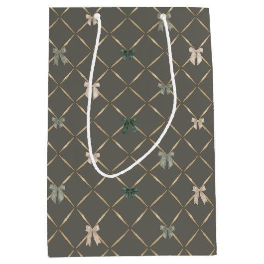 Ananas Rainbows, Hawaiian Style Kerstmis Medium Cadeauzakje (Voorkant)