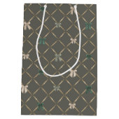 Ananas Rainbows, Hawaiian Style Kerstmis Medium Cadeauzakje (Achterkant)