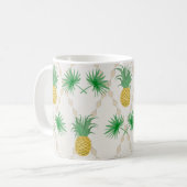 Ananas, retro koffiemok (Voorkant links)