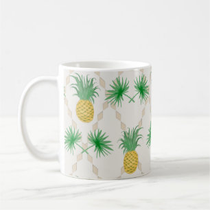 Ananas, retro koffiemok