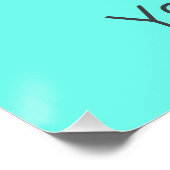 Ananas Retro Veganistisch en Vegetarisch  Fruit Perfect Poster (Hoek)