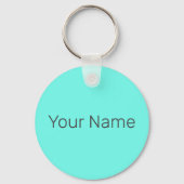 Ananas Retro Veganistisch en Vegetarisch  Fruit Sleutelhanger (Achterkant)