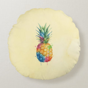 Ananas Rond Kussen