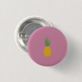 ananas ronde button 3,2 cm (Voorkant /achterkant)