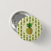 Ananas Ronde Button 3,2 Cm (Voorkant /achterkant)