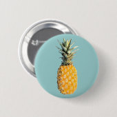 ananas ronde button 5,7 cm (Voorkant /achterkant)