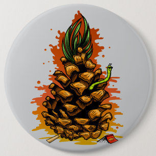 Ananas Ronde Button 6,0 Cm