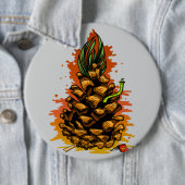 Ananas Ronde Button 6,0 Cm (In situ)