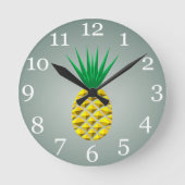 ananas ronde klok (Voorkant)