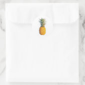 ananas ronde sticker (Tas)