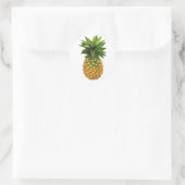 ananas ronde sticker (Tas)