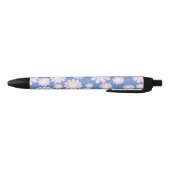 Ananas Roze Lila Zwarte Inkt Pen (Bodem)