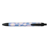 Ananas Roze Lila Zwarte Inkt Pen (Achterkant)
