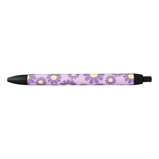 Ananas Roze Paarse Zwarte Inkt Pen (Voorkant)