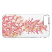 Ananas - Roze Waterverf Case-Mate iPhone Case (Achterkant (Horizontaal))