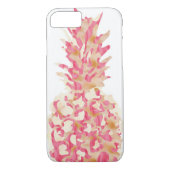 Ananas - Roze Waterverf Case-Mate iPhone Case (Achterkant)